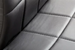 HAMMEL Spisebordsstole|Spisebordsstol kunstlæder/krom Sort