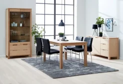 HAMMEL Spisebordsstole|Spisebordsstol kunstlæder/krom Sort