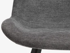 HYGUM Spisebordsstole|Spisebordsstol drejebase /sort Grå