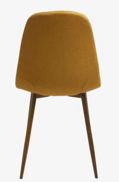 JONSTRUP Spisebordsstole|Spisebordsstol farvet stof/mørk eg Karry