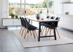 KASTRUP Spisebordsstole|Spisebordsstol /eg Sort