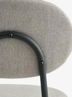 MALT Spisebordsstole|Spisebordsstol sandfarvet stof/sort