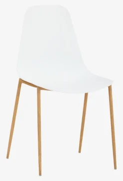 NEDERBY Spisebordsstole|Spisebordsstol hvid