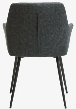 PURHUS Spisebordsstole|Spisebordsstol grå/sort Mørkegrå