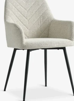 PURHUS Spisebordsstole|Spisebordsstol /sort Råhvid