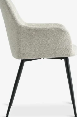 PURHUS Spisebordsstole|Spisebordsstol /sort Råhvid