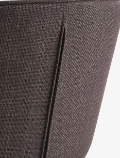 RISSKOV Spisebordsstole|Spisebordsstol t stof/sort Mørkebrun