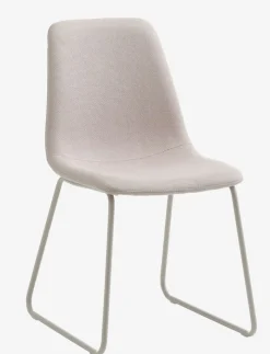 SEJLSTRUP Spisebordsstole|Spisebordsstol lys rosa stof