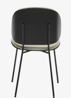 TESTRUP Spisebordsstole|Spisebordsstol lys sand/sort