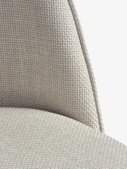 THORUP Spisebordsstole|Spisebordsstol beige stof/egefarve