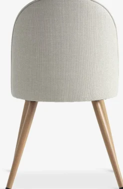 THORUP Spisebordsstole|Spisebordsstol beige stof/egefarve