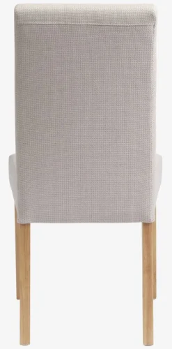 TUREBY Spisebordsstole|Spisebordsstol beige stof