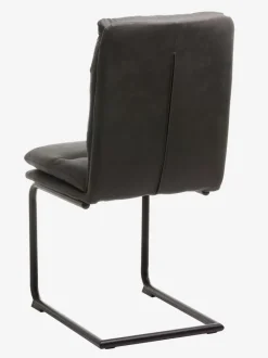 ULSTRUP Spisebordsstole|Spisebordsstol antracitgråt stof/sort