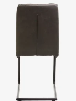 ULSTRUP Spisebordsstole|Spisebordsstol antracitgråt stof/sort