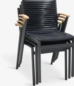 SADBJERG Klapstole|Positionsstole|Stabelstol sort