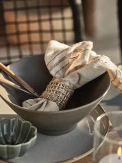 KASTANIE Duge|Stofserviet 40x40 natur 2 stk/pk