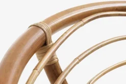 JORDRUP Lænestole|Stolehynde Ø110 råhvidt stof