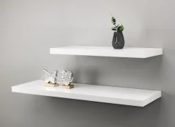 ABILD Hylder|Hylder|Svævehylde 80x24 hvid