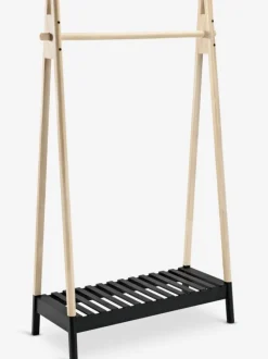 JENNET Tøjstativer|Tøjstativer|Tøjstativ m/skohylde natur/sort