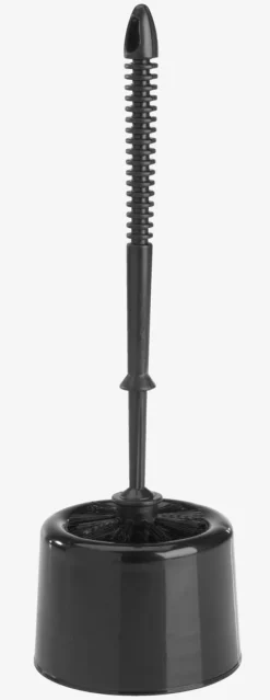 TULEBO Badeværelsesopbevaring|Personlig Velvære|Toiletbørste plast Sort