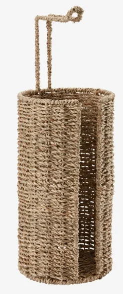 VANSBRO Badeværelsesopbevaring|Diverse|Toiletrulleholder Ø16xH47cm søgræs