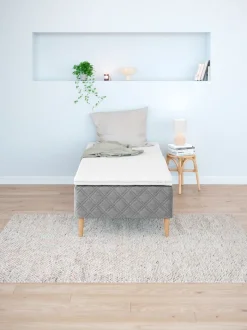 GOLD T50 Andre Størrelser|180 X 200 Cm|Topmadras 90x200 Grå