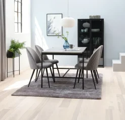 BIRK Gulvt忙pper|Tæppe 140x200 grå