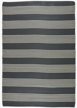 ELVESANGER Gulvt忙pper|Inde-/udetæpper|Tæppe 120x180 grå/hvid