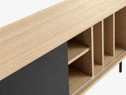 FARSUND Tv-borde|TV-bord eg/sort