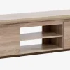 HASLUND Tv-borde|TV-bord 2 låger eg