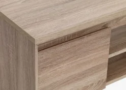 HASLUND Tv-borde|TV-bord 2 låger eg