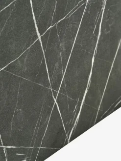 KRONDAL Tv-borde|TV-bord 2 låger sort marmorfarve