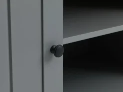 MARKSKEL Tv-borde|TV-bord 2 låger grå/egefarve Grå+Eg