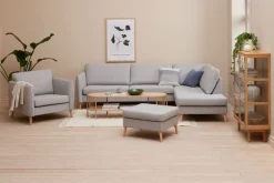 SNESLEV Tv-borde|TV-bord 1 hylde efarve Eg