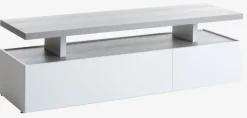 TOFTLUND Tv-borde|TV-bord hvid/beton