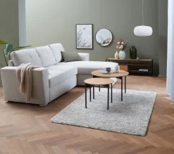 TRAPPEDAL Tv-borde|TV-bord egefarve/sort