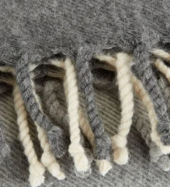 LUNDKARSE Plaider|Uldplaid 130x170 grå/beige