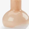 ASLE Vaser|Vase Ø9xH11cm orange/hvid