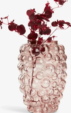 CASPER Vaser|Vase Ø17xH24cm pink