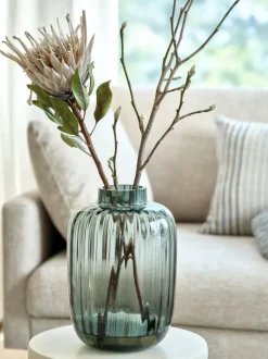 KNUD Vaser|Vase Ø21xH29cm grå