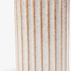 LARSEN Vaser|Vase B11xL6xH18cm beige/terrakotta