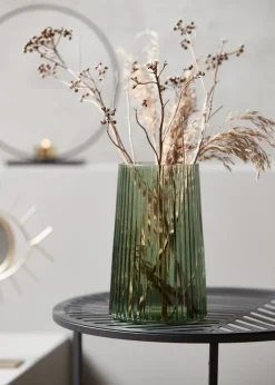 ROY Vaser|Vase Ø13xH20cm grøn