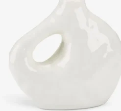 SIGFRED Vaser|Vase B16xL7xH14cm hvid