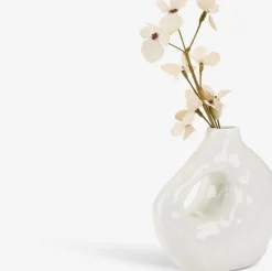 SIGFRED Vaser|Vase B16xL7xH14cm hvid