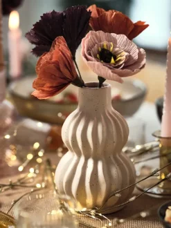 THORE Vaser|Vase Ø12xH19cm sand