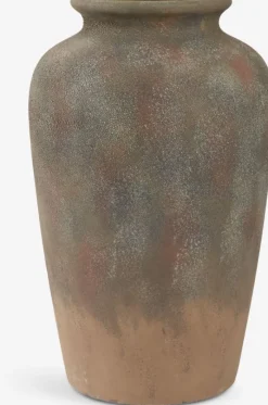 TOMMY Vaser|Vase Ø26xH44cm grå/brun