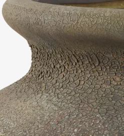 TOMMY Vaser|Vase Ø26xH44cm grå/brun