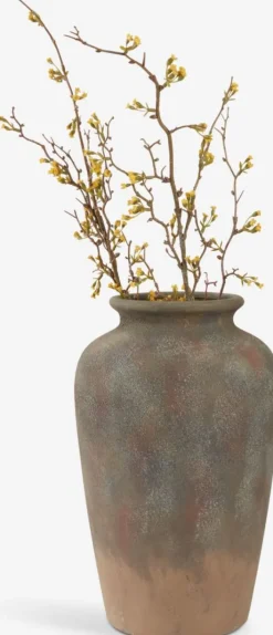 TOMMY Vaser|Vase Ø26xH44cm grå/brun