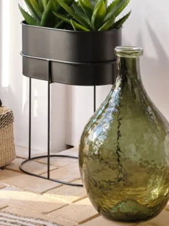 VILBERT Vaser|Vase Ø27xH45cm grøn