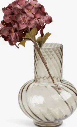 VILLY Vaser|Vase Ø17xH23cm grå